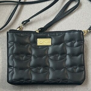 🐈‍⬛ Betsey Johnson Cat Quilted Crossbody Bag & Clutch